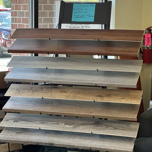New SPC Flooring on sale at United Floors Inc in Middletown, DE - sale runs through September 29th, 2023.